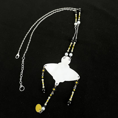 Collier Pyrolia jaune et noir