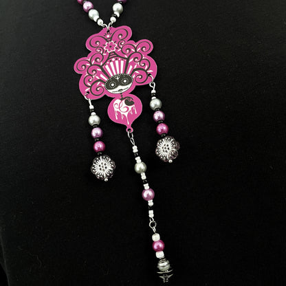 Collier Bettyloue aux deux fleurs