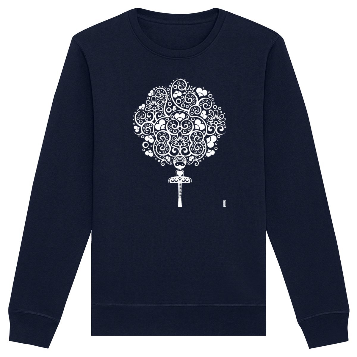 Popiloue. sweat shirt noir