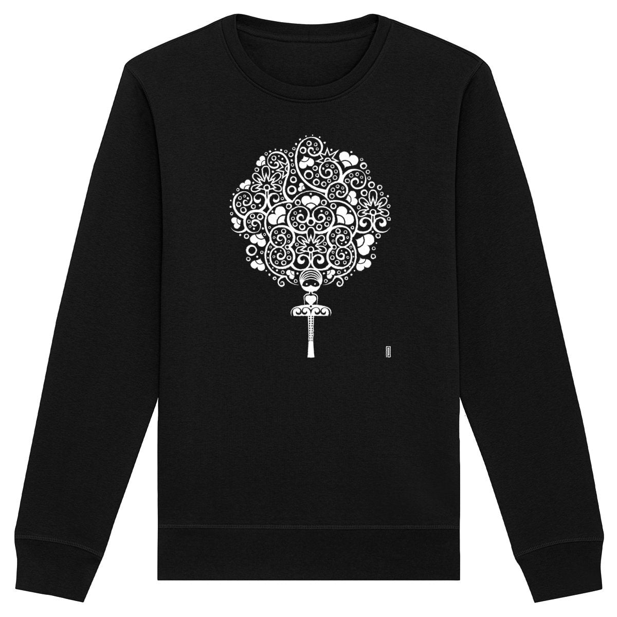 Popiloue. sweat shirt noir