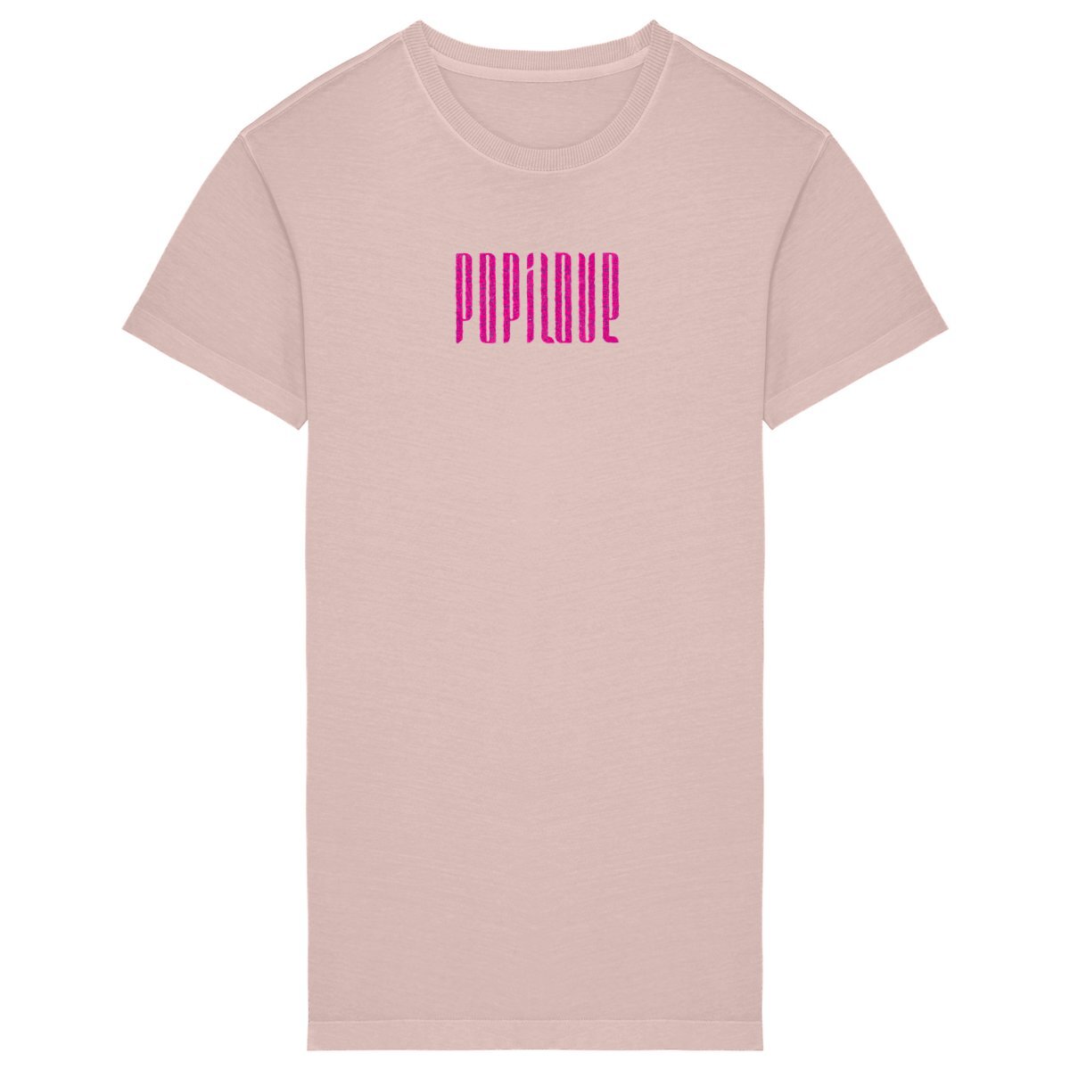 Popiloue Logo. Robe T-shirt